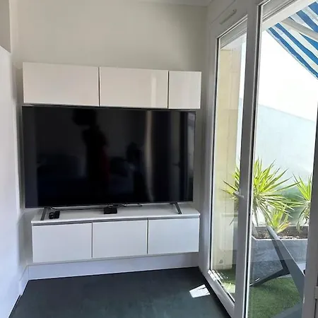 דירה Magnifique Vue Mer F2 45 M2 Climatise Avec Balcon קאנט אן רוסיון