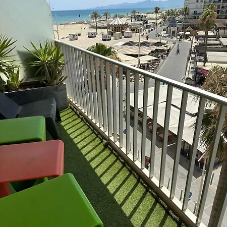 Magnifique Vue Mer F2 45 M2 Climatise Avec Balcon דירה קאנט אן רוסיון