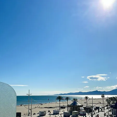 Magnifique Vue Mer F2 45 M2 Climatise Avec Balcon * קאנט אן רוסיון